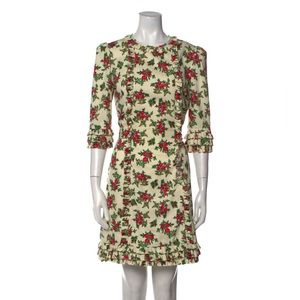 The Vampire’s Wife floral print mini dress